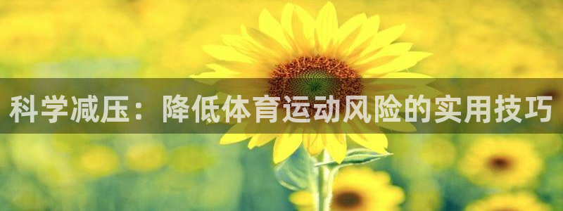 科学减压：降低体育运动风险的实用技巧